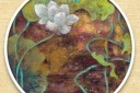 荷花禅意装饰画