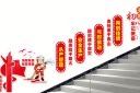 安全生产楼梯文化墙