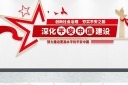 深化平安建设党建文化墙
