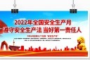 2022年安全生产月宣传栏图片