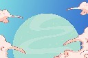 扁平风时尚装饰背景