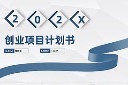 创业融资计划书PPT模板图片
