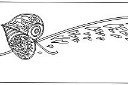 精美细致叶子雕刻图