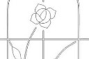 清新简洁漫花雕刻图