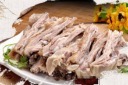 简约羊肉美食海报