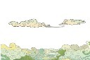 春节祥云云层元素模板