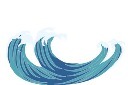 春节浪花素材