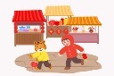 春节办年货素材