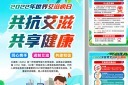 简约世界艾滋病日宣传挂图图片
