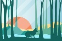 立春森林插图