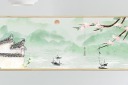 早春山水装饰画