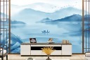 水墨山水装饰画