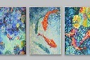 锦鲤挂画