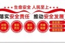 简洁安全生产文化墙