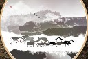 写意风水挂画