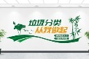 垃圾分类文化墙标语