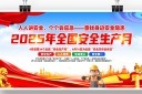 大气2025年安全生产月宣传栏