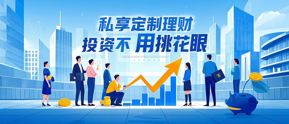 金融理财主题插画