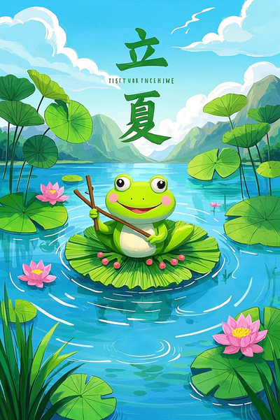 立夏海报
