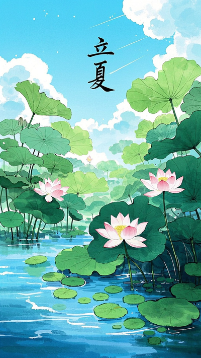 立夏海报