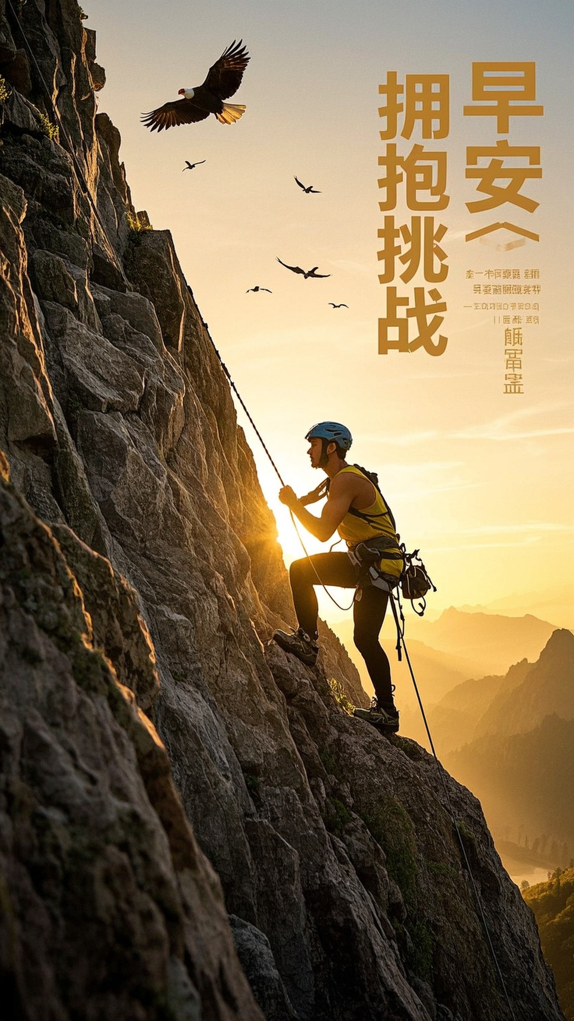 早安问候海报
