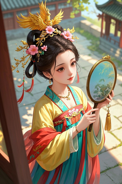 3D卡通风格少女