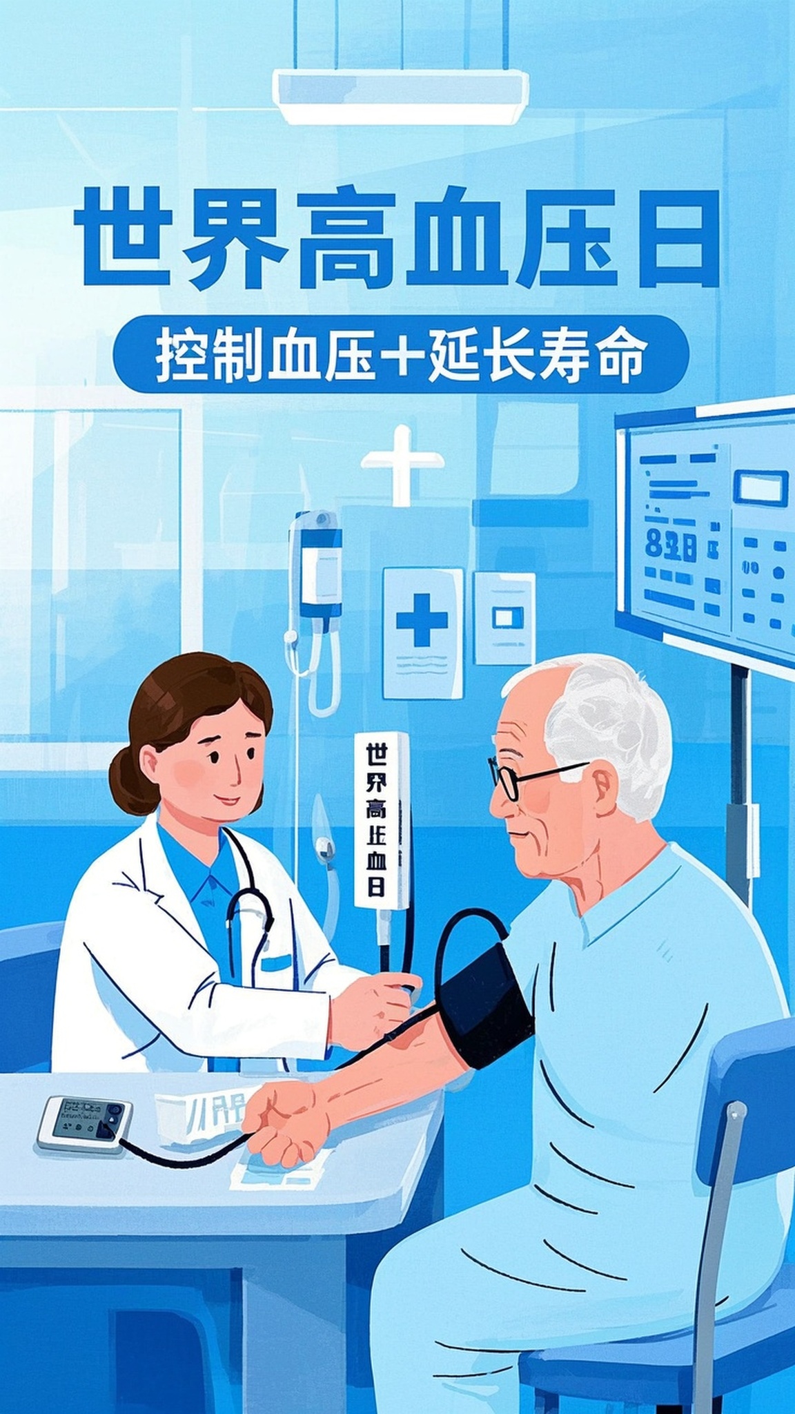 世界高血压日海报