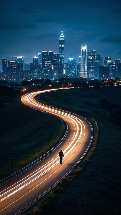 城市夜景