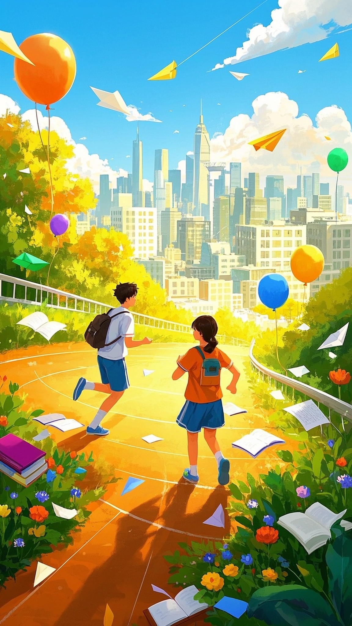 青春插画