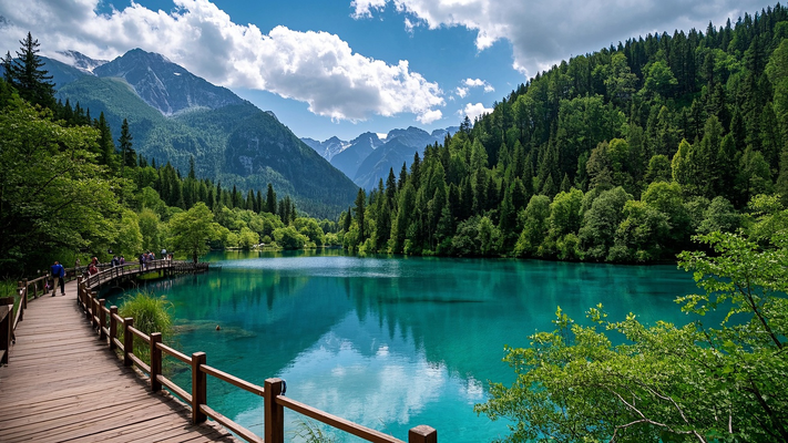 九寨沟风景