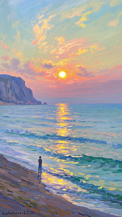海边风景图