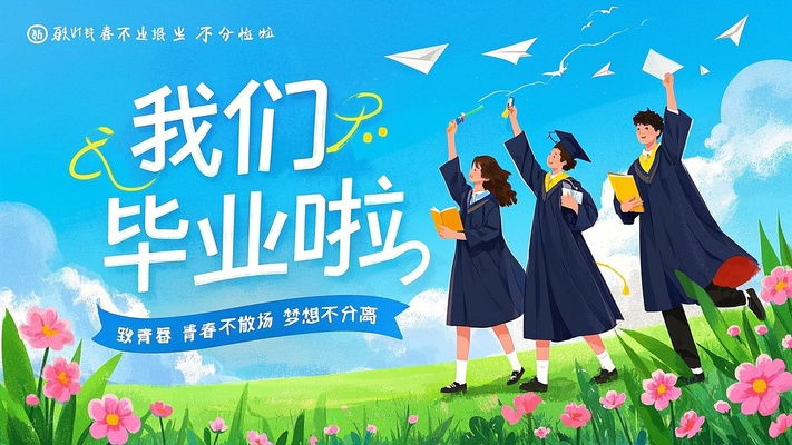 毕业季海报