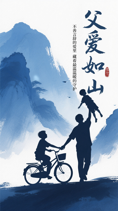 父亲节海报