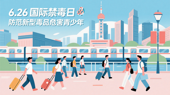 国际禁毒日宣传海报