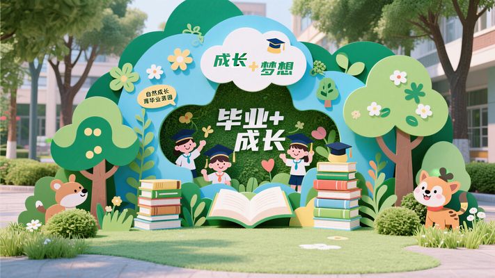 自然成长毕业美陈