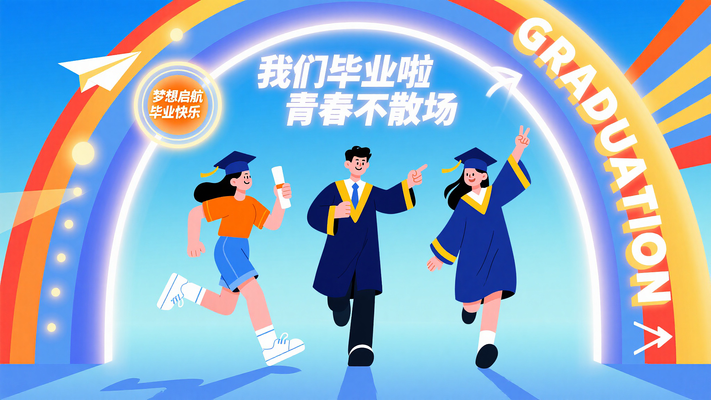 毕业季海报
