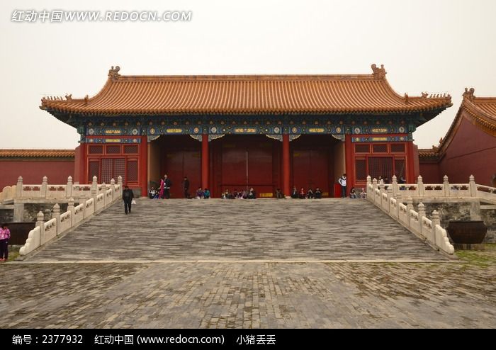 故宫正德门全景