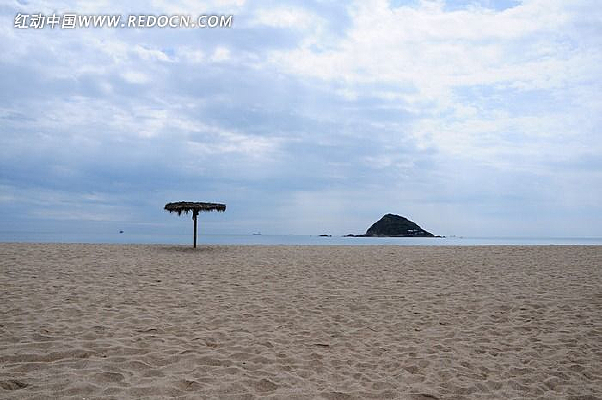 ��ɫ����ɳ̲С��