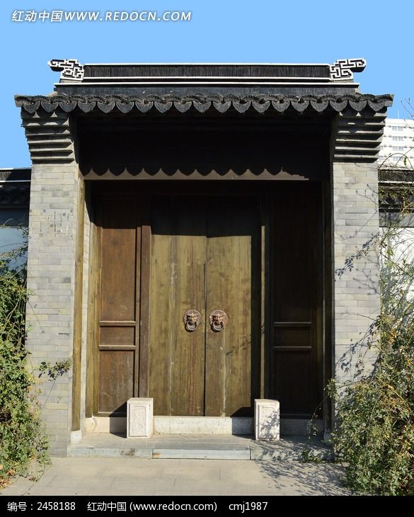 吕宫府大门图片