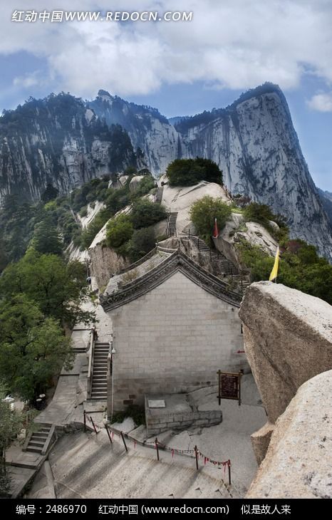 华山风景高清图片下载_红动中国