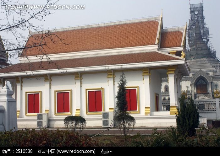 泰国寺庙建筑一角