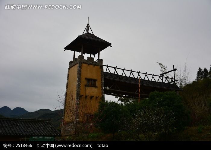 湟川三峡城楼了望塔