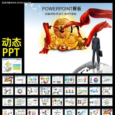 �������ƴ��������㶯̬PPTģ�� ppt