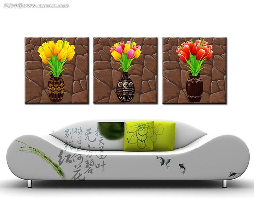 ��ƿ�����޿򻭸���ͼģ�� PSD