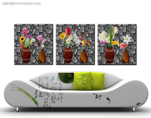 ��ƿ�����޿򻭸���ͼģ�� PSD