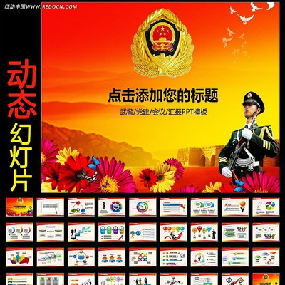 八一武装警察边防PPT ppt