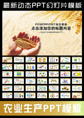 ũҵ����ˮ�����ֶ�̬PPT ppt