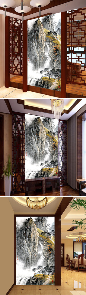 �й�������ɽ�ཿ����ͼ PSD