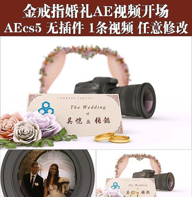 ���񿪳�ƬͷAEģ�庬���� aep