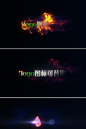 �𺳻���LOGOƬͷAEģ�� aep